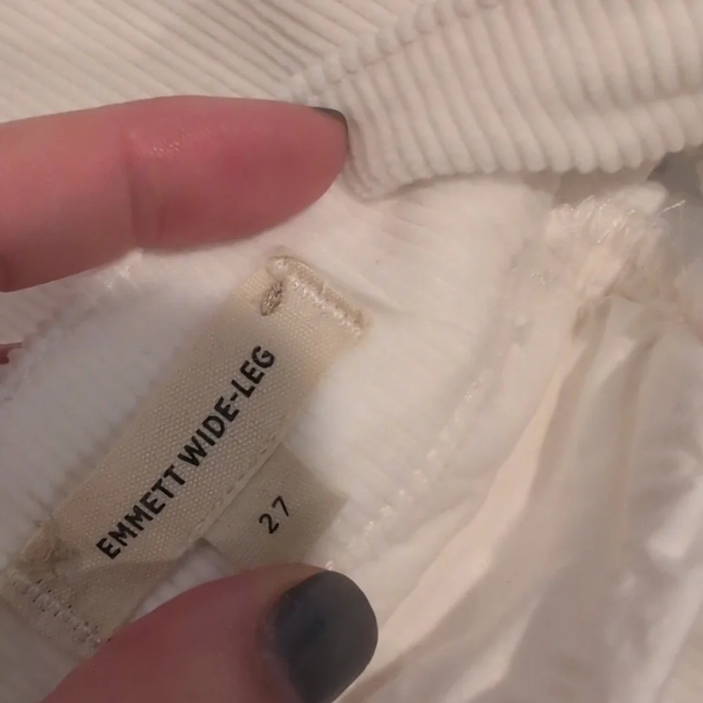 Madewell Corduroy Emmett Wide Leg Welt Pocket Pant - Picture 7 of 11